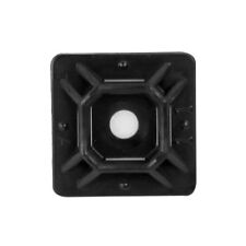 ACT Model AL-MP-750-0-C Mount Pad For Cable, Zip Ties, Black, Bag of 100