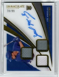 2021 Immaculate Collection Signatures #16 Zach McKinstry /99 (ref 210894) - Picture 1 of 1