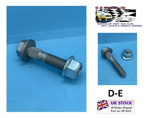 OEM Alfa Mito Abarth Fiat Punto Front strut lower bolt & Nut 51736810 & 51736811 - Picture 1 of 2