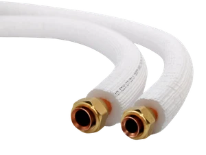 Tubi rame coppia 1/4" + 3/8" / 1-25m isolati per climatizzatore condizionamento - Foto 1 di 9