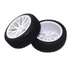 Set/2pc 1/16 Tire  Tires Buggy Tyre Wheels for RC HPI HSP Hobao 70mm