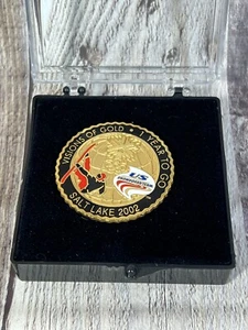 2002 Salt Lake City Winter Olympic Visions of Gold Limited Edition US Snowboard - Picture 1 of 4