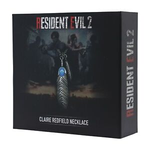 Resident Evil Claire Redfield Naszyjnik z piórem Replika Oficjalny wisiorek Charm LE