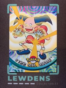 Mr. Mime #122 - Pokemon Topps Series 3 - Blue Logo