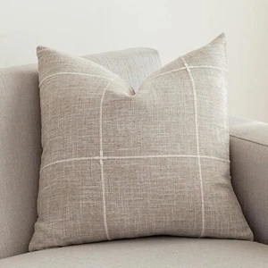 vctops Rustic Lattice Cotton 24" x (Pack of 1), Plaid Coffee - Picture 1 of 6
