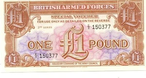 Fuerzas Armadas Británicas, Fuerzas Especiales 1 Libra 3ª Edición 1956 - Imagen 1 de 2