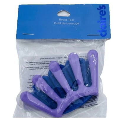 Herramienta de trenza francesa Claire’s descontinuada boda niña flor todo tipo de trenzas Foto 1 de 4