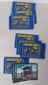 Vintage 1995 Ageless Iron Tractor Cards - 3 Sealed & 4 Opened Packs Lot - Picture 1 of 6