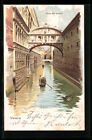 Lithographie Venezia, Ponte dei Sospiri 1901 