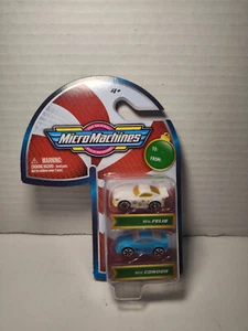 Micro Machines 2 Mini Cars Felis & Condor Bastone di Caramelle Vacanze di Natale - Foto 1 di 5