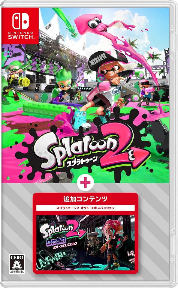 Splatoon 2 + Octo Expansion -Nintendo Switch HAC-P-AAB6H Action Game NEW - Image 1 of 1