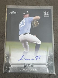 2020 Leaf Draft Retail Autographs #BALN1 Liam Norris