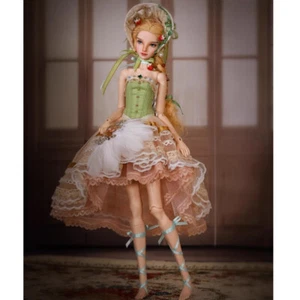 Handmade 1/4 Resin BJD Doll SD Ball Joint Doll Girl Full Set Supermodel Body Toy - Picture 1 of 5
