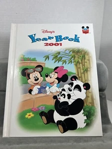 Disney's Year Book 2001 W/ORIGINAL POSTER By Fern l. Mamberg & Walt Disney - Picture 1 of 7