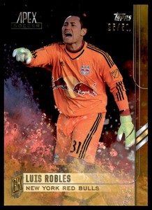 2015 Topps Apex MLS Gold #84 Luis Robles /50