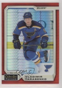 2018-19 O-Pee-Chee Platinum Red Prism /199 Vladimir Tarasenko #130
