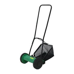 NEW! Manual Hand Push Grass Cutter Lawn Mower Lawnmower 30cm Cutting Width