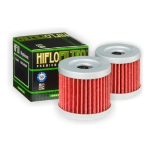 HiFlo HF131 Oil Filter Two Pack for Suzuki LT 125 1983 1984 1985 1986 1987 - Picture 1 of 1