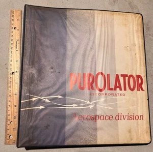 Purolator Aerospace Division Field Service Data Manual c. 1973-1975 Vietnam - Picture 1 of 9
