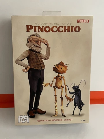 Netflix Limited Edition Pinocchio Guillermo Del Toros Figure Set 8" Cover