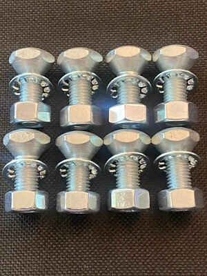 ¡NUEVO! TORNILLOS DE CABEZA ABOVEDADA PARA SOPORTES DE PATAS EXTENDIDOS DELTA VINTAGE *Cantidad 8* Foto 1 de 4