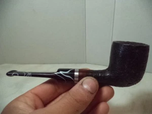 NERONE PIPA PIPE IN RADICA BRIAR MADE ITALY RUSTIC BEST QUALITY 53 NEW - Picture 1 of 5