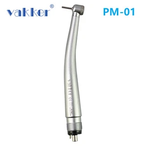 VAKKER PM-01 Mini Head Dental Air Driven High Speed Handpiece 4 Hole Non-Optic - Picture 1 of 5