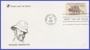 USA4 #1934 U/A READER DIGEST FDC Frederic Remington - Bild 1 von 1