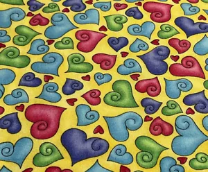 MODA - Hearts KIDS STUFF "OODLES of POODLES" by Cheri L. Strole - 1 yd. 3" - Picture 1 of 2