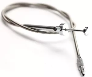 Telesar Shutter Release Cable 20" All-Metal For 35mm Film SLR Rangefinder Camera - Picture 1 of 5
