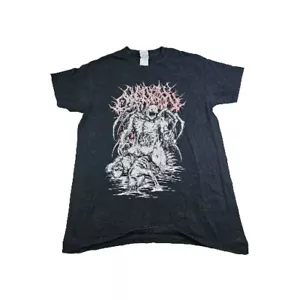 Slamming Brutality Death Metal Band Tee T-Shirt Gildan Mens Size M Medium - Picture 1 of 9