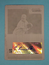 2006 Bowman Chrome PRINTING PLATE AUTO Elvin Puello Chicago Cubs #BC245 1/1 ⚾