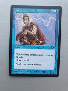 Twitch, MTG Tempest (1997). Common Blue Instant NM - Picture 1 of 2