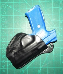 Blackhawk Check Six RH Italian Leather SOB Holster for S&W 4.25" M&P Ruger SR9 - Picture 1 of 13