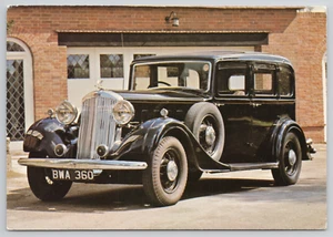 Postcard 1936 Humber Snipe Automobile Herbert Art Advertising Continental 4x6 - Picture 1 of 2