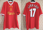Maillot Liverpool 2001 Reebok Steven Gerrard #17 vintage Football Jersey - XXL