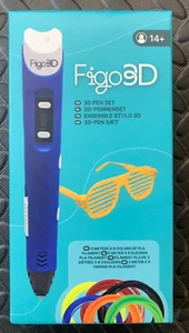 3D Figo Stift Set mit Schieber zum Einstellen der Geschwindigkeit BRANDNEU verpackt - Bild 1 von 5