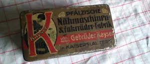 Original NähmaschinenKästchen Schubladenfund Dose für Nähmaschine Kaiser. - Bild 1 von 6