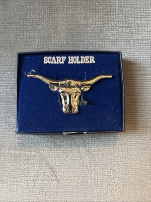 Longhorn Bull ковбойский шарф бандана шейный платок слайд сделано в США - Изображение 1 из 4