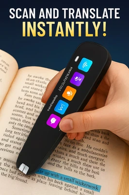 Scan Reader Pen for Portable Two-Way Instant Translator Pen - Image 1 of 4