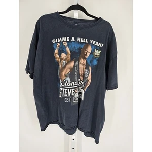 stone cold steve austin T Shirt Wwf Y2K Rattlesnake 3:16 Scsa Gr. 3XL Vintage WWE - Bild 1 von 4