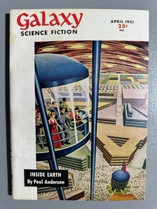 Galaxy Science Fiction, Mar 1951, Vol. 2 #1, “Inside Earth” Poul Anderson, 7.0 - Picture 1 of 23