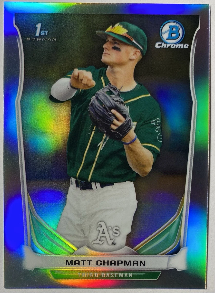 Bowman Matt Chapman Baseball Trading Cards & Accessories for sale