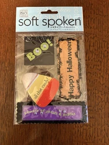 Soft Spoken Embellishments Halloween Stickers - Happy Halloween - New In Package - Picture 1 of 3