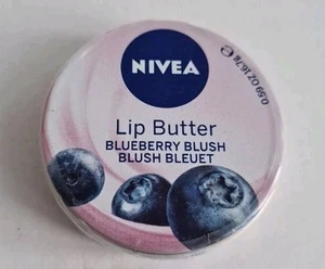Nivea Lip Butter BLUEBERRY BLUSH Balm 16.7g Sealed New Tin FAST POSTAGE - Picture 1 of 2