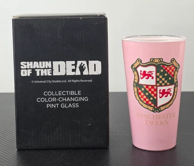 Caixa Loot Fright Shaun of the Dead colecionável mudança de cor vidro rosa - Imagem 1 de 4