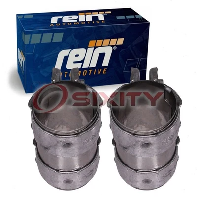 Abrazaderas de escape de 2 piezas para BMW 530i 2001-2007 3,0 L L6 Hardware yl Foto 1 de 4