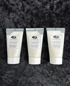 Origins Checks & Balances Frothy Face Wash 90ml 3x30ml Travel Size All Skin Type - Picture 1 of 3
