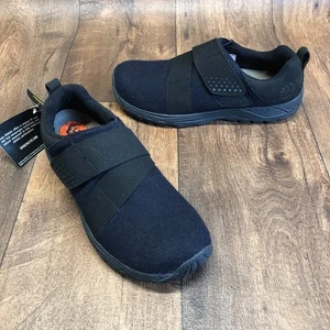 Topo Rekovr Men’s Size 9.5 Navy Black Slip On Recovery Shoes NWOB - Picture 1 of 9