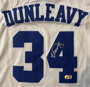 Mike Dunleavy Signed Autographed Duke Blue Devils Jersey Beckett COA - Picture 1 of 4